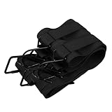 WEKADRIN 2 Stück Hockey Ausrüstungsständer aus Robustem Metall mit Aufhängegurten und Haken Platzsparender Tür Organizer für Hockey und Sportgeräte Wäscheständer für Indoor Outdoor