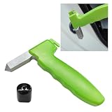 LHDOS Car Handle Assist for Elderly, Car Support Handle for Seniors, Handicap Assist Auto Cane, Portable Car Door Handle for Elderly, Car Window Breaker Handle (Green)