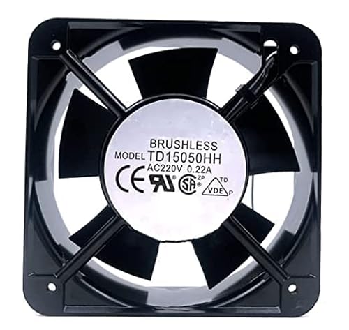 QRUYHBAJU 220V 0.22A 15050 Cooling Fan 150X150X50mm
