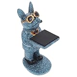 JOINPAYA Kreativer Uhrenständer Hundeform aus Bruchfestem Harz Armband Organizer Schmuckhalter für Damen und Herren Dekorativer Tisch Uhrenhalter
