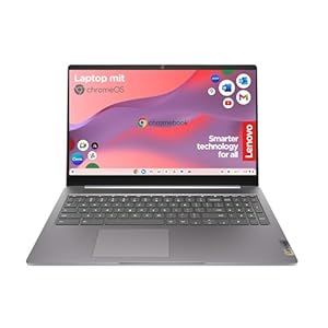 Lenovo Chromebook IdeaPad 3i | 15,6" Full HD Touch Display | Intel Celeron N4500 | 8GB RAM | 128GB SSD | Intel UHD Grafik | Chrome OS | QWERTZ | grau | 3 Monate Premium Care