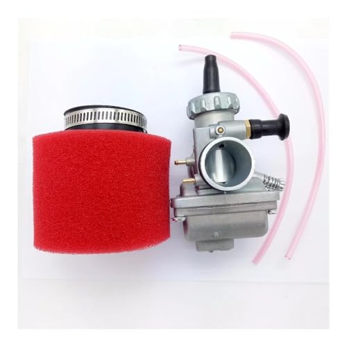 Carburateur VM24 avec filtre rouge améliorant le flux d'air pour YFS200 B200