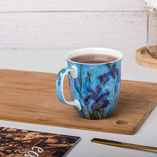 Taza McIntosh Claude Monet Irises 375 ml miniatura 3