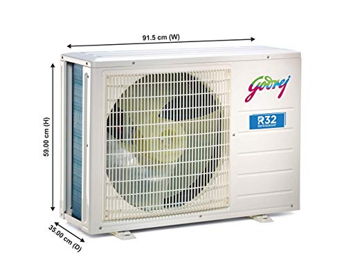 Image of Godrej 2.3 Ton 3 Star Split AC (Copper GSC 30 DGN 3 DWQH White)
