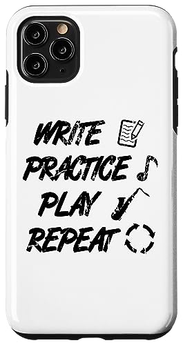 Write Practice Play Repeat �}�[�`���O�o���h���[�h�y�� �X�}�z�P�[�X iPhone 11 Pro Max �p