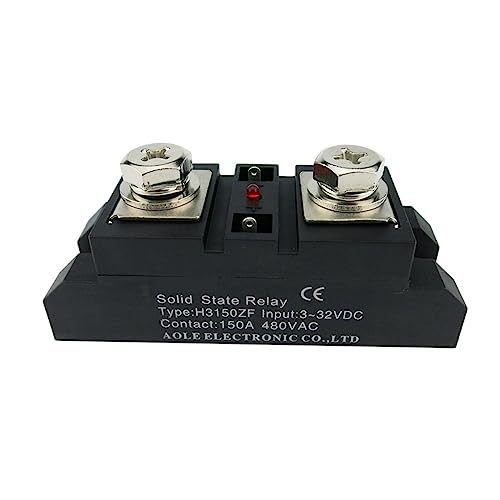 Relé de estado sólido H3150ZF interruptor de CA 150A monofásico industrial