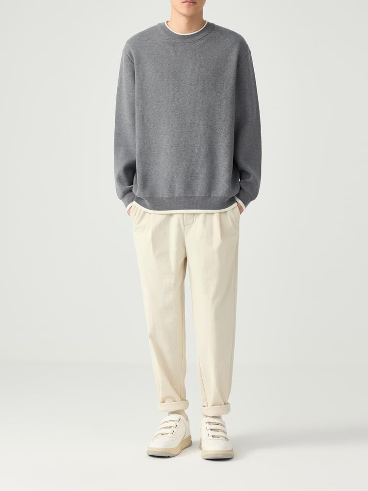 Men's Autumn and Winter Sweater Casual Hair