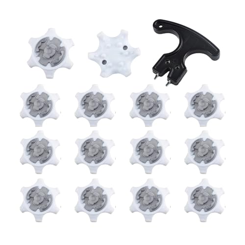 Golf Spikes 60Pcs Shoe Studs Quick-Twist Replacement Accessories for Shoes