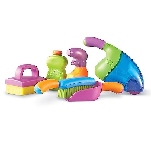 Learning Resources New Sprouts Clean It! Toddler Playset, Pretend and Learn, 6 Pieces, Ages 2 + by Learning Resources - Image 3