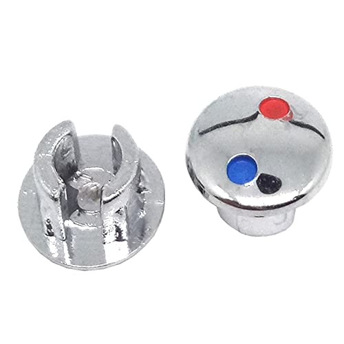 20Pcs Hot/Cold Water Label ，Hot Label And Cold Label, Faucet Handle Index Buttons #TOP13