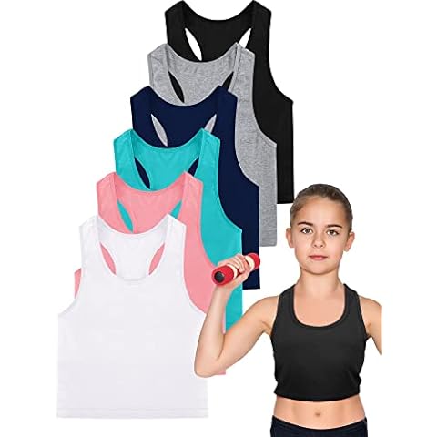 Conjunto de 6 Camisetas sin Mangas de Baile para Niñas Cover