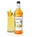 Monin Flavored Syrup, Mango, 33.8-Ounce Plastic Bottle (1 liter)