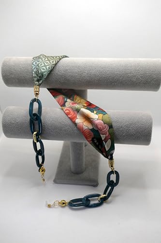 Chaînette pour lunettes DOLLI collier 47 en maille fine et finitions or - 2