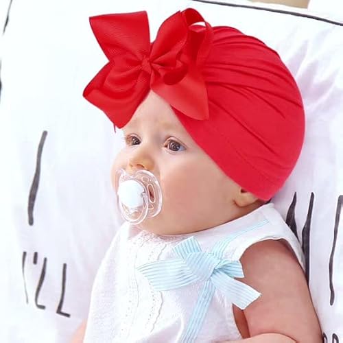 Lddcx Donuts Baby Hats Girls Turban Knot Infant Leopard Headdress,Toddler Turban Cap Wraps Hat.(Ldz65-White) #TOP1