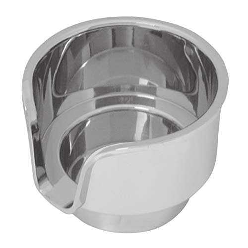 GG Grand General 68722 Chrome Plastic Single Cup Holder for Peterbilt 2001 & Kenworth 2002, Silver by GG Grand General - Used condition - US$6.38