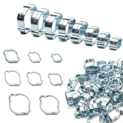 80 morsetti doppi per connessioni sicure del tubo, struttura in acciaio