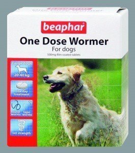Beaphar One Dose Wormer Large Dog