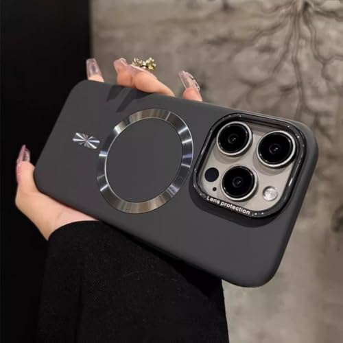 Coque iPhone 15 Pro anti-rayures étui rigide magnétique PC