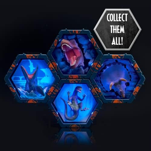 WOW! PODS Jurassic World Dinosaur Tyrannosaurus | Light-Up Bobble-Head Figure | Official Jurassic World Dominion Merchandise, Toys and Gifts for Boys and Girls, Aged 5+