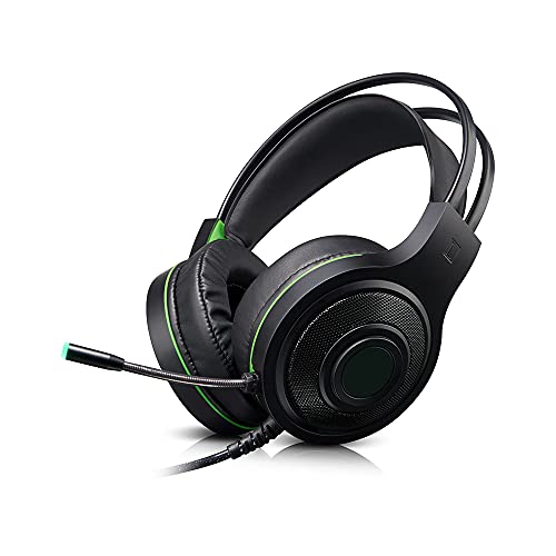 Auriculares Para Juegos, Auriculares Para Juegos Estéreo Con Sonido Envolvente 7.1, Auriculares Para Colocar Sobre Las Orejas, Micrófono De Alta Definición Giratorio De 180 °, Interfaz USB Única Cover