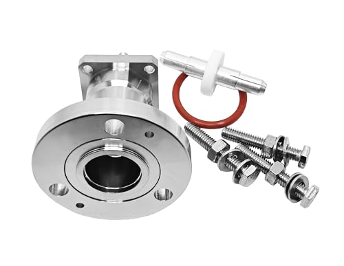 Conector coaxial de brida 7/8 en latón de alta calidad con rosca M5 de 21 mm 6