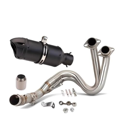 Système d'échappement pour Ninja 650 adaptateur noir étanche