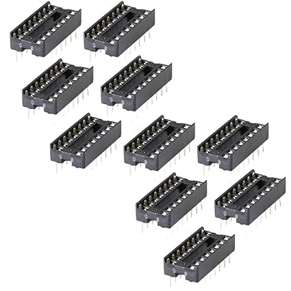 Rahul Electronics Spices 16 Pin 2.54mm Dip Ic Socket Solder Type ...