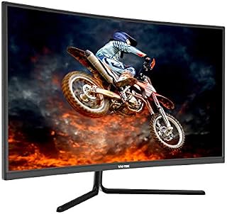 VIOTEK GNV32DB 32-Inch Curved Gaming Monitor | 144Hz WQHD 2560 x 1440p |