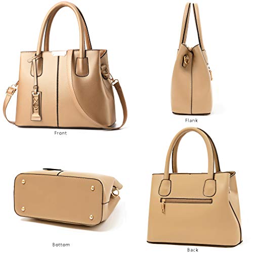 COCIFER Women Top Handle Satchel Handbags Shoulder Bag Tote Purse Messenger Bags - Thumbnail 6