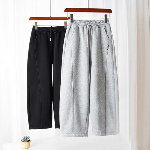 Girls Casual Pants Solid Color Thin Comfortable Straight Leg Sports Wear Spring Summer Children's Active Play3