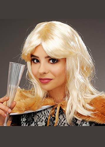Magic Box 1980s Krystle Dynasty Style Blonde Wig