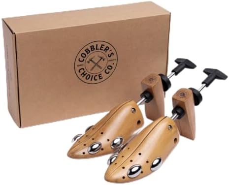 Cobbler's Choice Shoe Stretcher - Adjustable 2-Pack for Men & Wom...