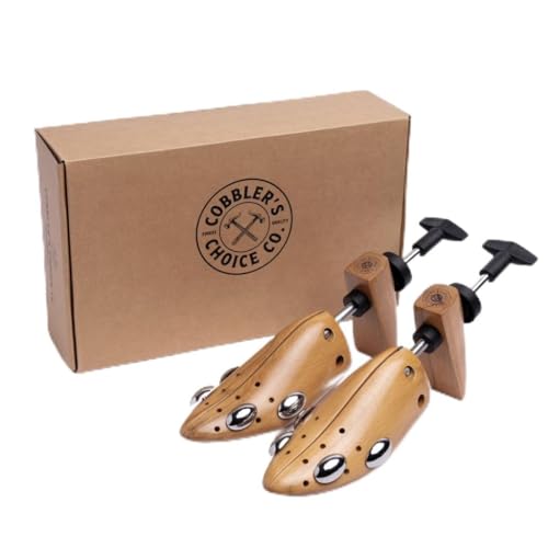 Cobbler's Choice Shoe Stretcher - Adjustable 2-Pack for Men & Women by Cobbler's Choice Co. Finest Quality - Used condition - US$36.39