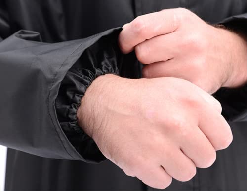 Rain Coats For Adults Rain Ponchos With Hoods Lightweight Long Waterproof Windbreaker Hiking Reflective One-Piece Raincoat #TOP3