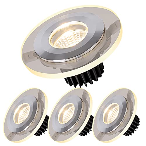 Panneaux lumineux à LED de taille de coupe 65-80 mm pour remplacer vos vieux spots de plafond