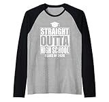 This Straight Outta High School Tee 1st 2nd 3rd 4th 5th 6th 7th 8th grad high graduation, High School vibes, High School, Straight Outta High School, funny tees for last day of school graduate Kindergarten holiday party or anyone who's outta there.