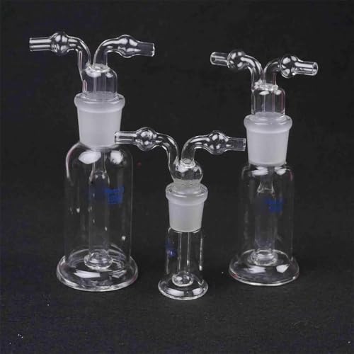 Flacon de lavage en verre borosilicaté laboratoire poreux 10ml à 100ml