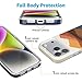 Casely iPhone 17 Pro Case | Opposites Attract | Day & Night Mountains | Compatible with MagSafe | Classic Ultra Slim Design