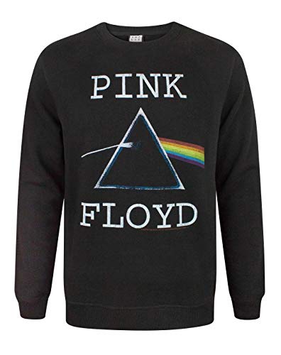 Sweatshirt Pink Floyd Dark Side homme pull col rond vintage rock