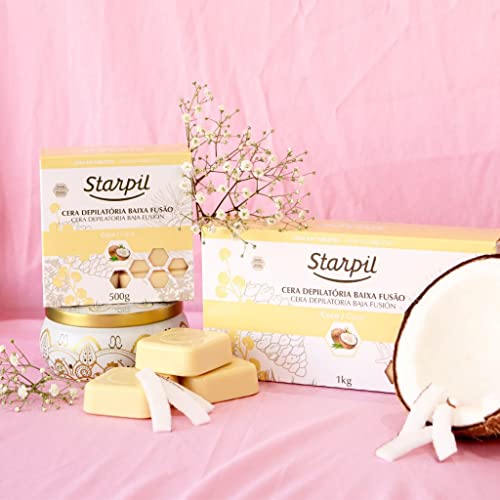 Cera Depilatória Quente 1kg Starpil - Coco
