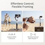 DJI Osmo Mobile 7P + Mic Mini TX (Infinity Black), Gimbal Stabilizer for iPhone, Android, Native Tracking, Audio Reception, Lighting, 3-Axis Phone Gimbal, Built-in Extension Rod & Tripod - Image 7
