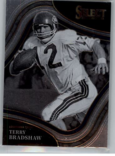 2022 Panini Select Draft Picks Hobby #149 Terry Bradshaw Louisiana Tech Bulldogs Field Level Official NCAA Football Card in Raw (NM or Better) Condition