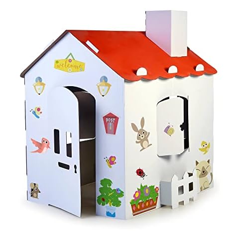 FEBER - Carton House, casa de Juegos Infantil de cartón Cover
