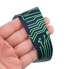 Pinstant Computer Circuit Board Electrical Electronic Engineering 17.7" Neck Lanyard Keychain Holder ID Badge Mobile Phone Pin Strap