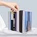 CALLARON 4pcs Desktop Book Storage Holder with 4-Slot Document Rack, Classified Office File Organizer for Home and Workspace