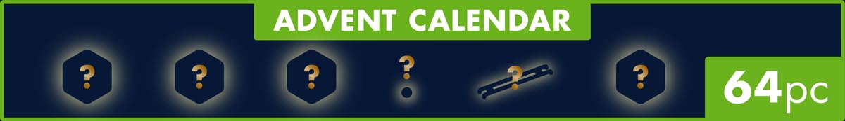 Ravensburger 24729 Calendario Dell'Avvento GraviTrax – 24 Sorprese, 8 Curve Speciali E Pista Natalizia, Gioco Da Costruzione Per Bambini Dagli 8 Anni
