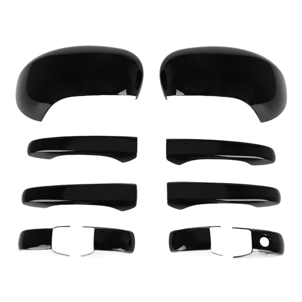 Gaauhsdha Onecolor Door And Mirror Cover Kit Compatible With Chrysler 300 300C 2005-2010 And 2005-2008 Door Handle And Rearview Mirror Cover Trim