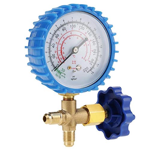 Buy Air Conditioning Pressure Gauge Refrigerant Recharge Manometer Fit