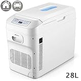 Refrigerador y calor: el mini refrigerador tiene el interruptor de calefacción a enfriamiento, Capacidad de enfriamiento: 28 ° C por debajo de la temperatura ambiente / Capacidad de calentamiento: 65 ° C.El consumo de energía es de 68W