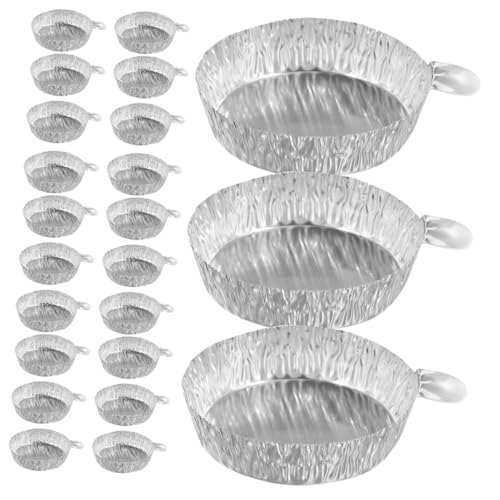 ARTIBETTER Foil Pan Weighing Dish Aluminum Foil Weighing Plate Lab Scale Round Aluminum Pans